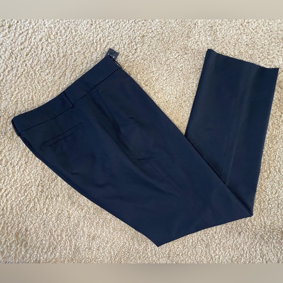 NWT BANANA REPUBLIC MARTIN-FIT TEXTURED BLACK TROUSERS CLASSIC MID-RISE - Picture 4 of 7